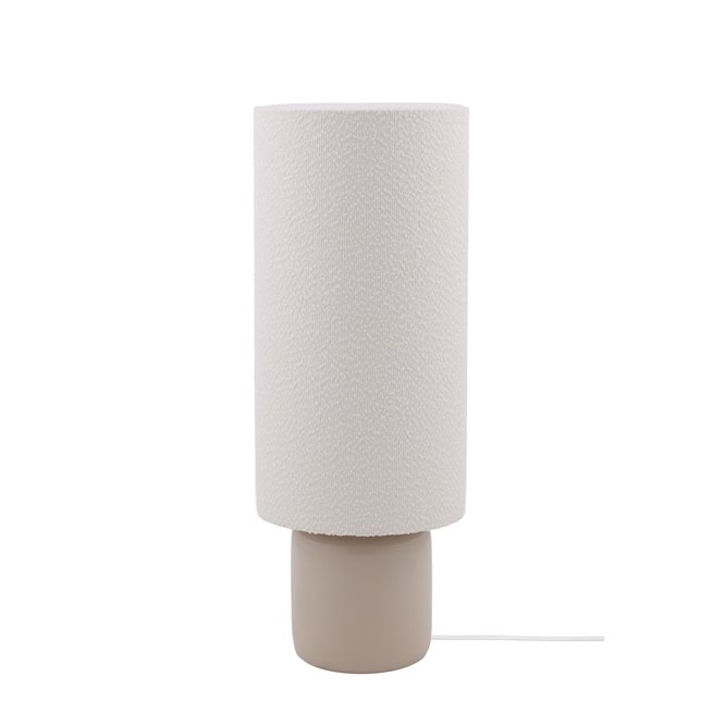 Lampa stojąca ceramiczna japandi boucle Florian Globen Lighting 02